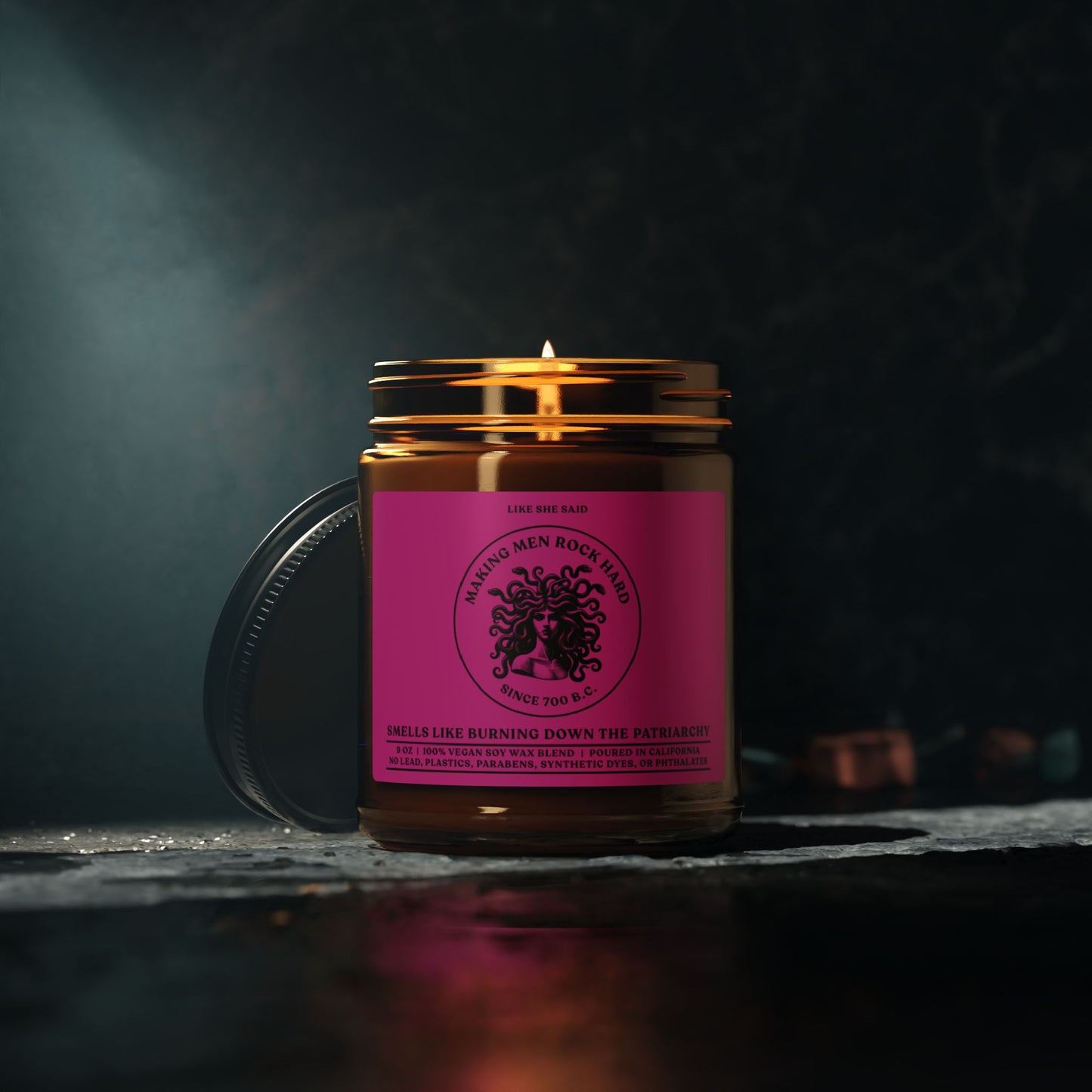 Medusa: Making Men Hard Since 700 B.C. | Non Toxic Soy Wax Scented Candles