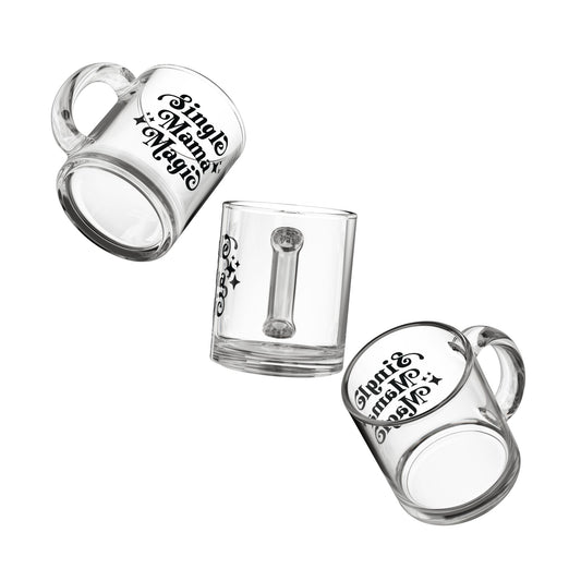 Single Mama Magic | Glass Coffee Mug