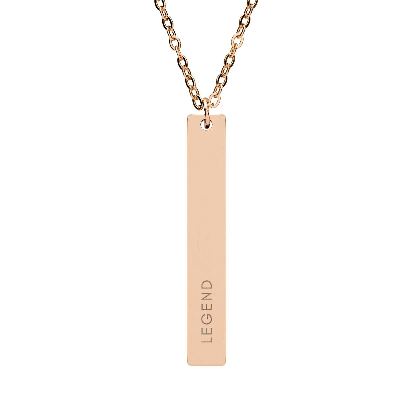 Legend | 18K Gold-Plated Vertical Bar Necklace