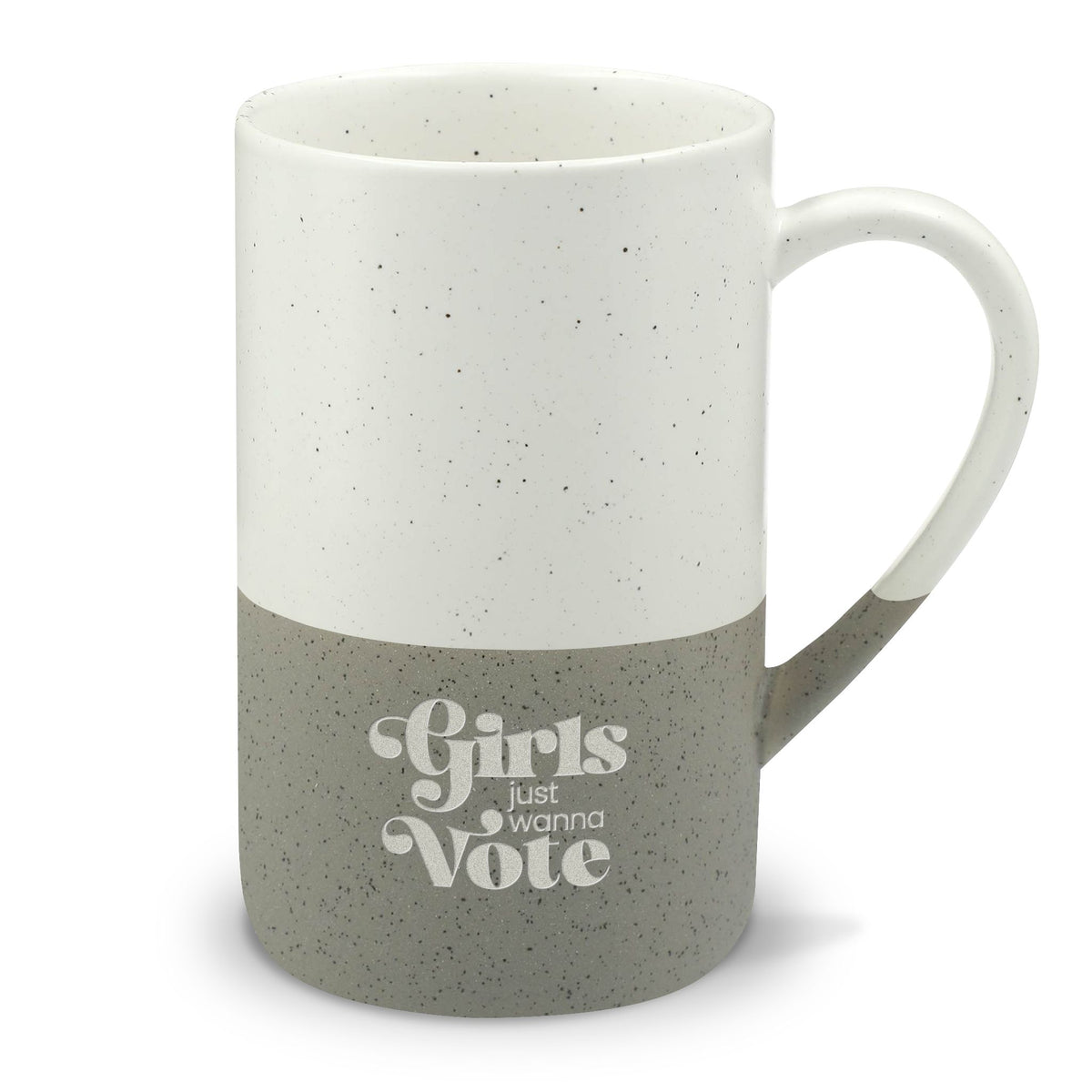 Girls Just Wanna Vote | Color Dipped Ceramic Mug