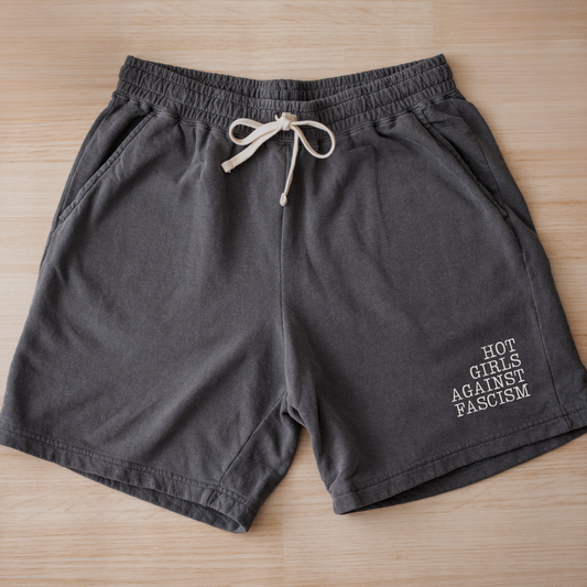 Hot Girls Against Fascism | Cotton Shorts
