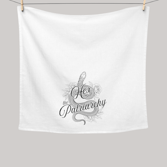 Hex the Patriarchy | Cotton Tea Towel