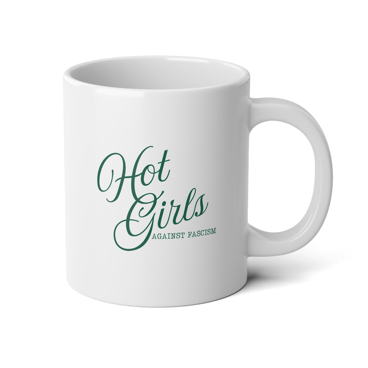 Hot Girls Against Fascism | 20 Oz Mug