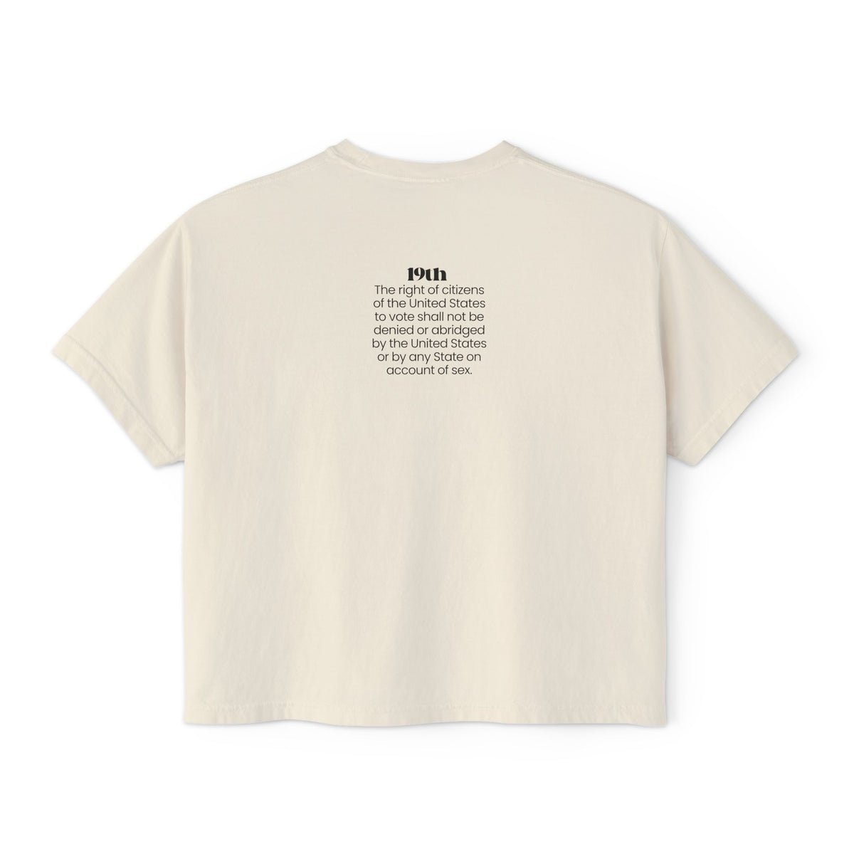 Girls Just Wanna Vote | Mid-Length Crop Top