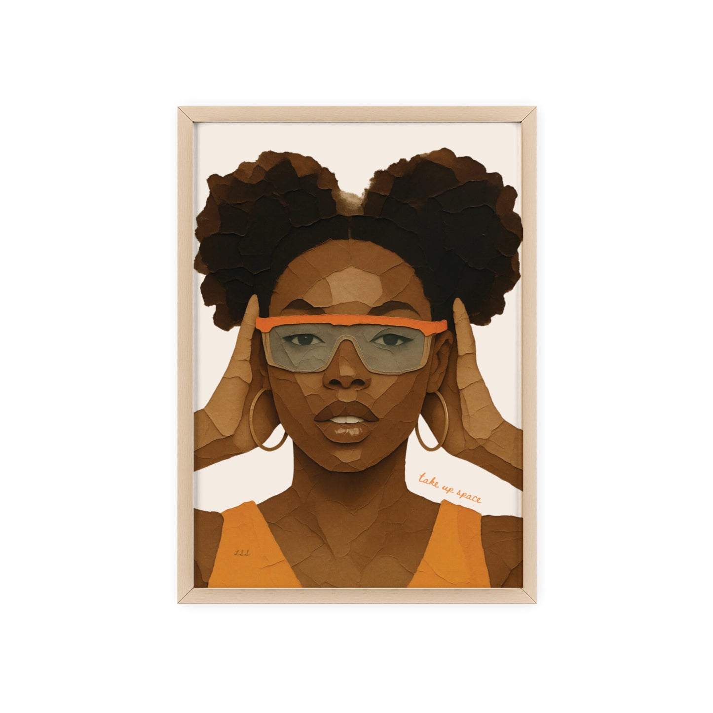 Take Up Space | Framed Wall Art