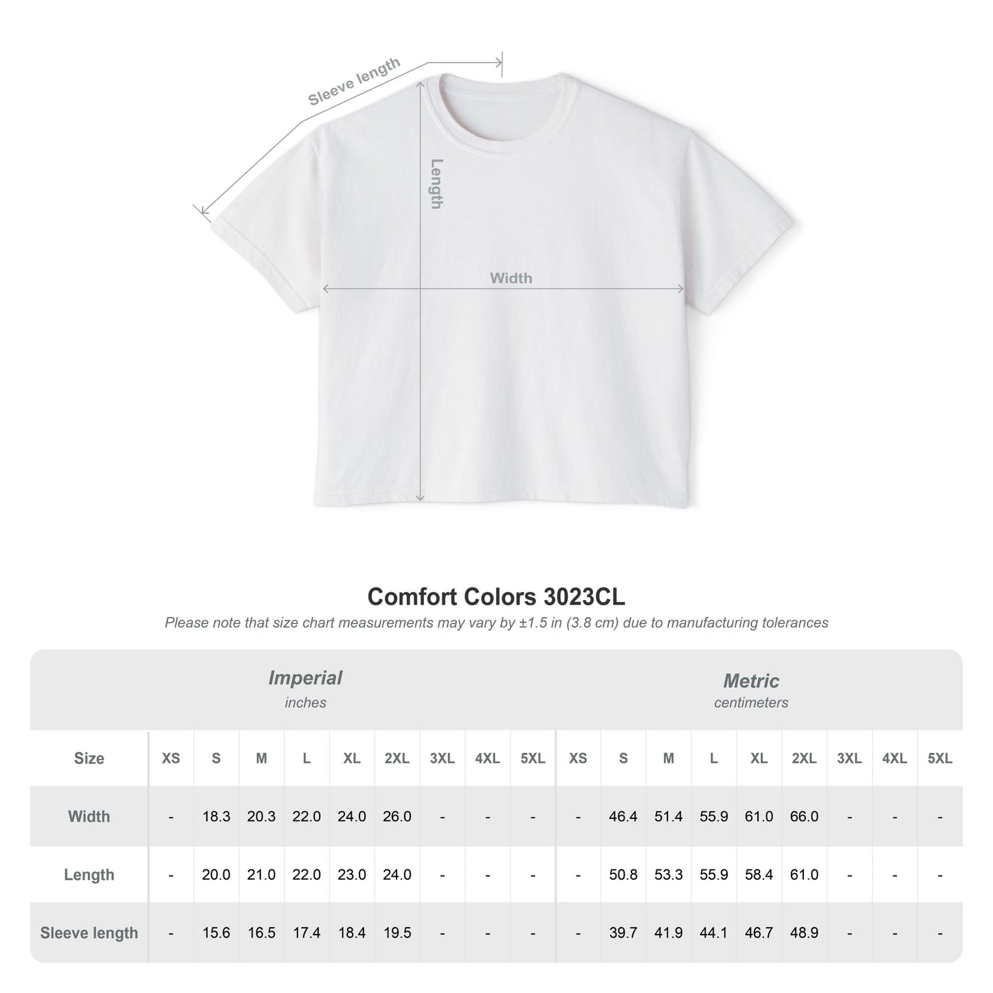 Hot Girls Against Fascism | Boxy Cropped Tee