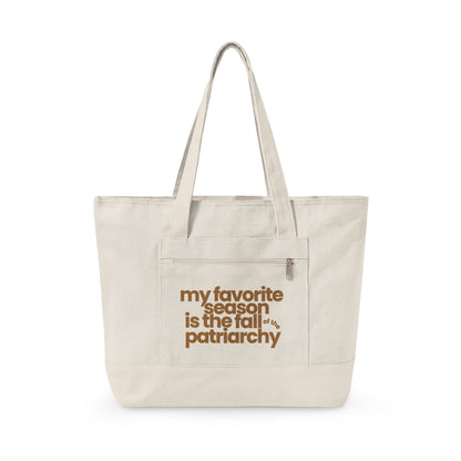 Fall of the Patriarchy | Canvas Tote Bag