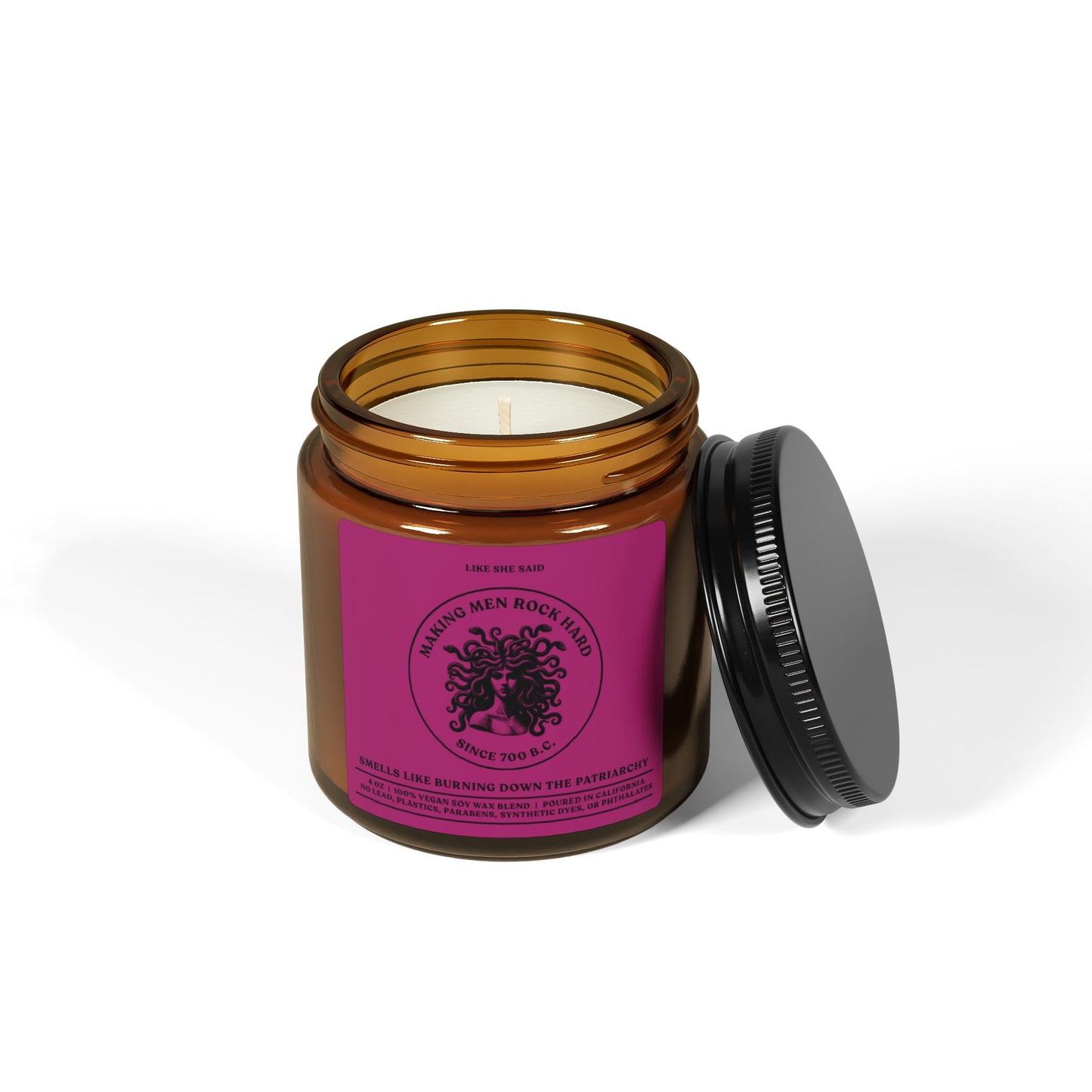 Medusa: Making Men Hard Since 700 B.C. | Non Toxic Soy Wax Scented Candles