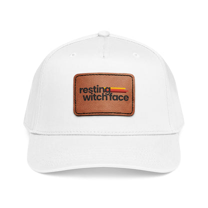 Resting Witch Face | Vegan Leather Hat
