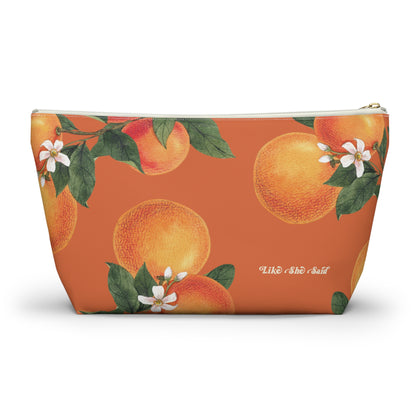 If I'm Too Much, Go Find Less Lemons & Blossoms | T-Bottom Accessory Bag