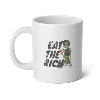 Eat the Rich Educated Zombie | 20 Oz. Mug