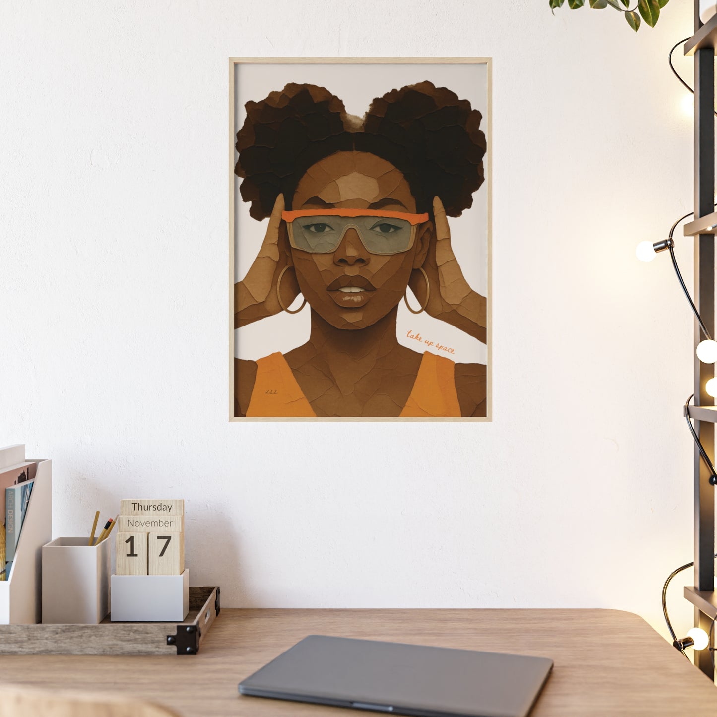 Take Up Space | Framed Wall Art
