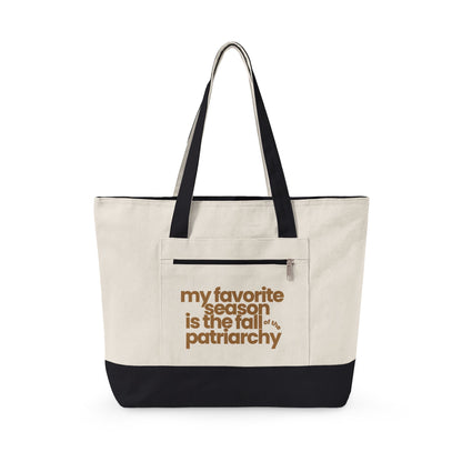Fall of the Patriarchy | Canvas Tote Bag
