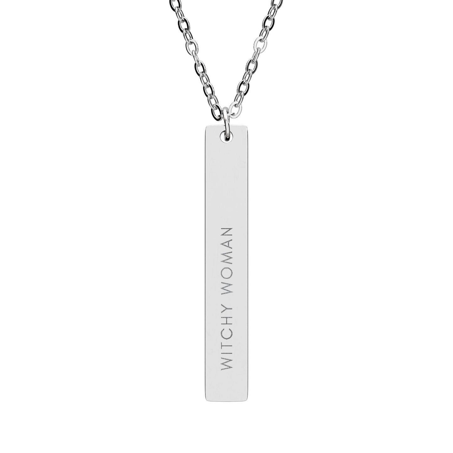 Witchy Woman | 18K Gold-Plated Vertical Bar Necklace