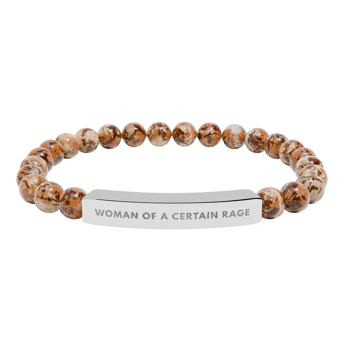 Woman Of A Certain Rage | 18K Gold-Plated Chakra Stone Bracelet