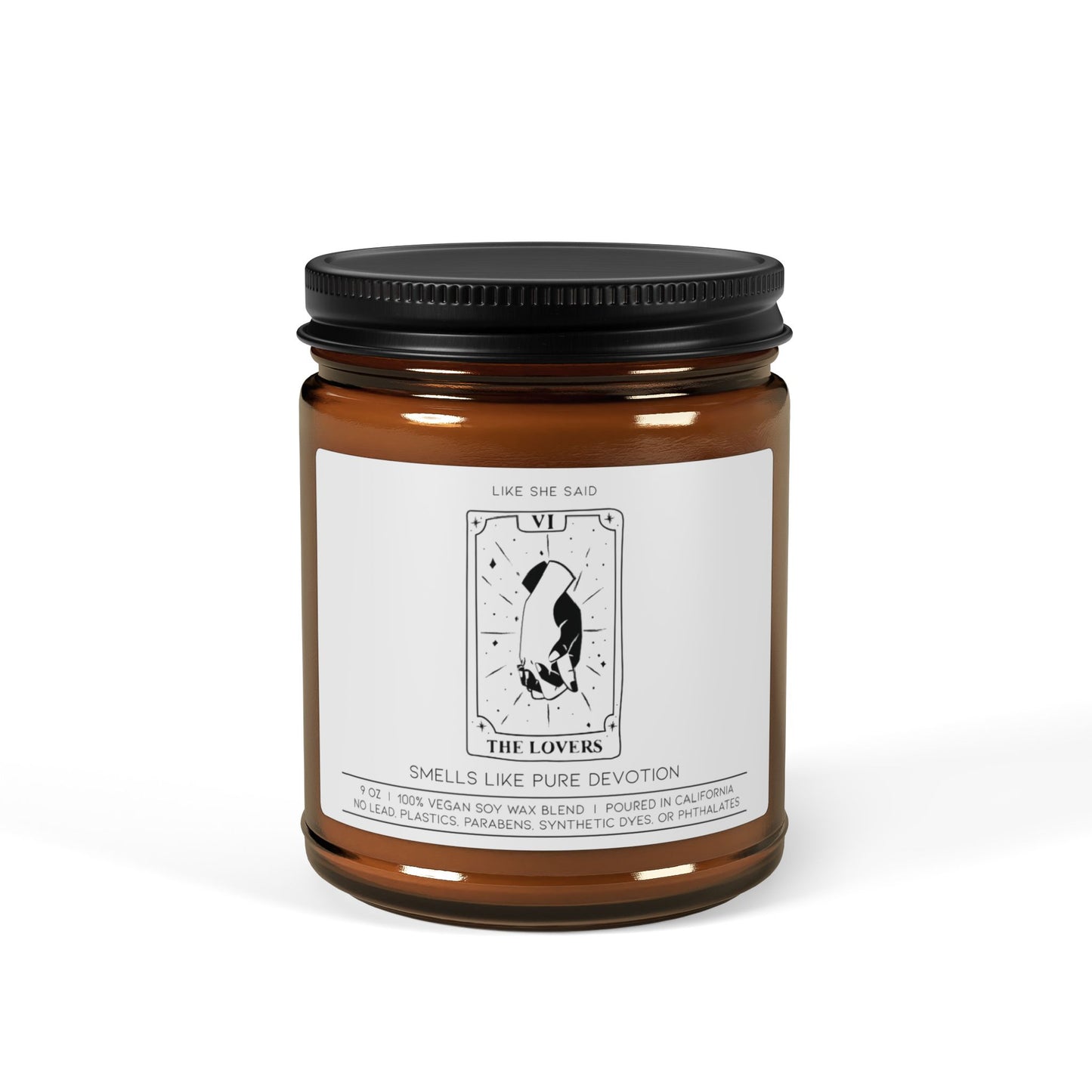 The Lovers Tarot Card | Non Toxic Soy Wax Scented Candles