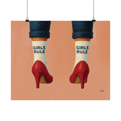 Girls Rule | Wall Art