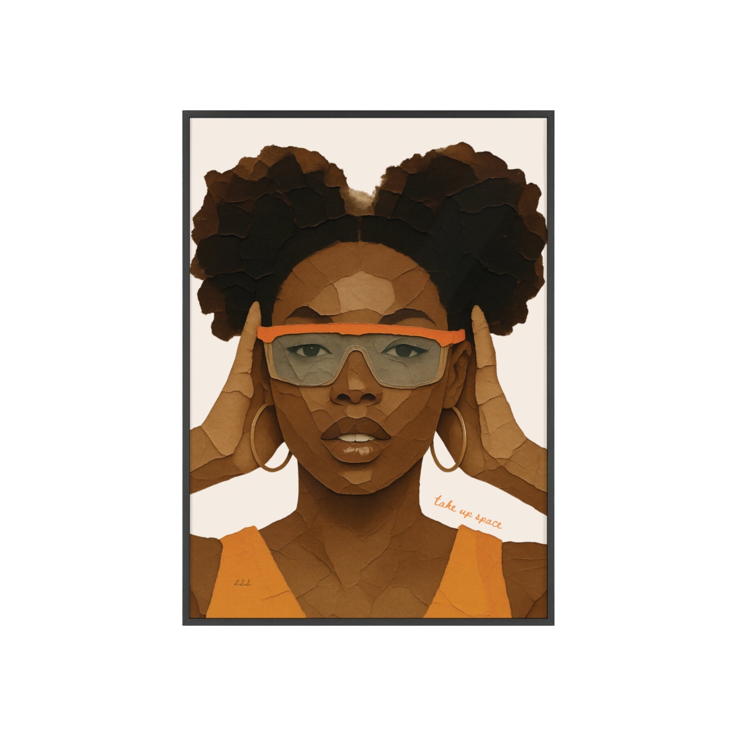Take Up Space | Framed Wall Art