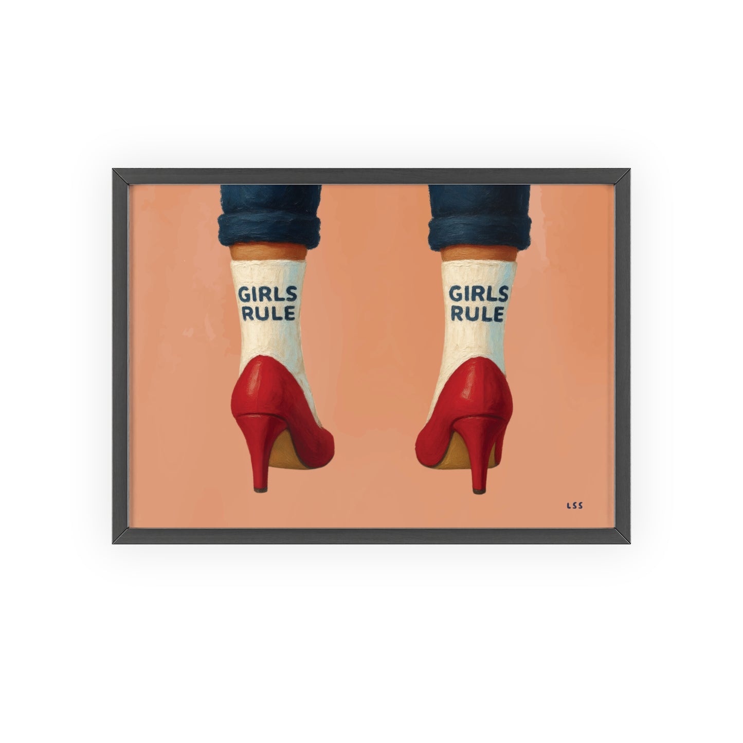 Girls Rule | Framed Art Print