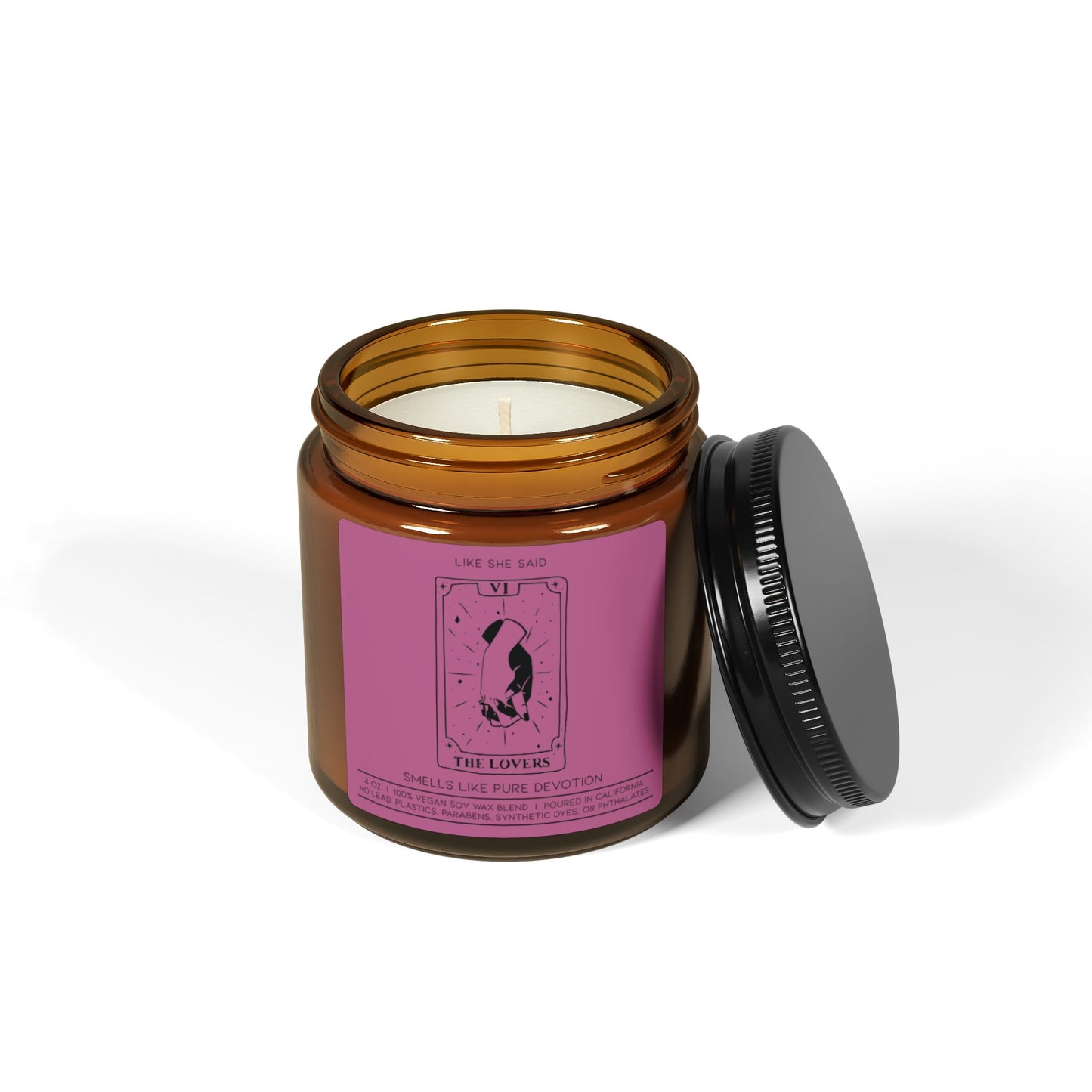 The Lovers Tarot Card | Non Toxic Soy Wax Scented Candles