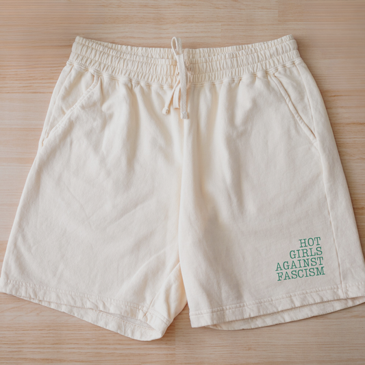 Hot Girls Against Fascism | Cotton Shorts