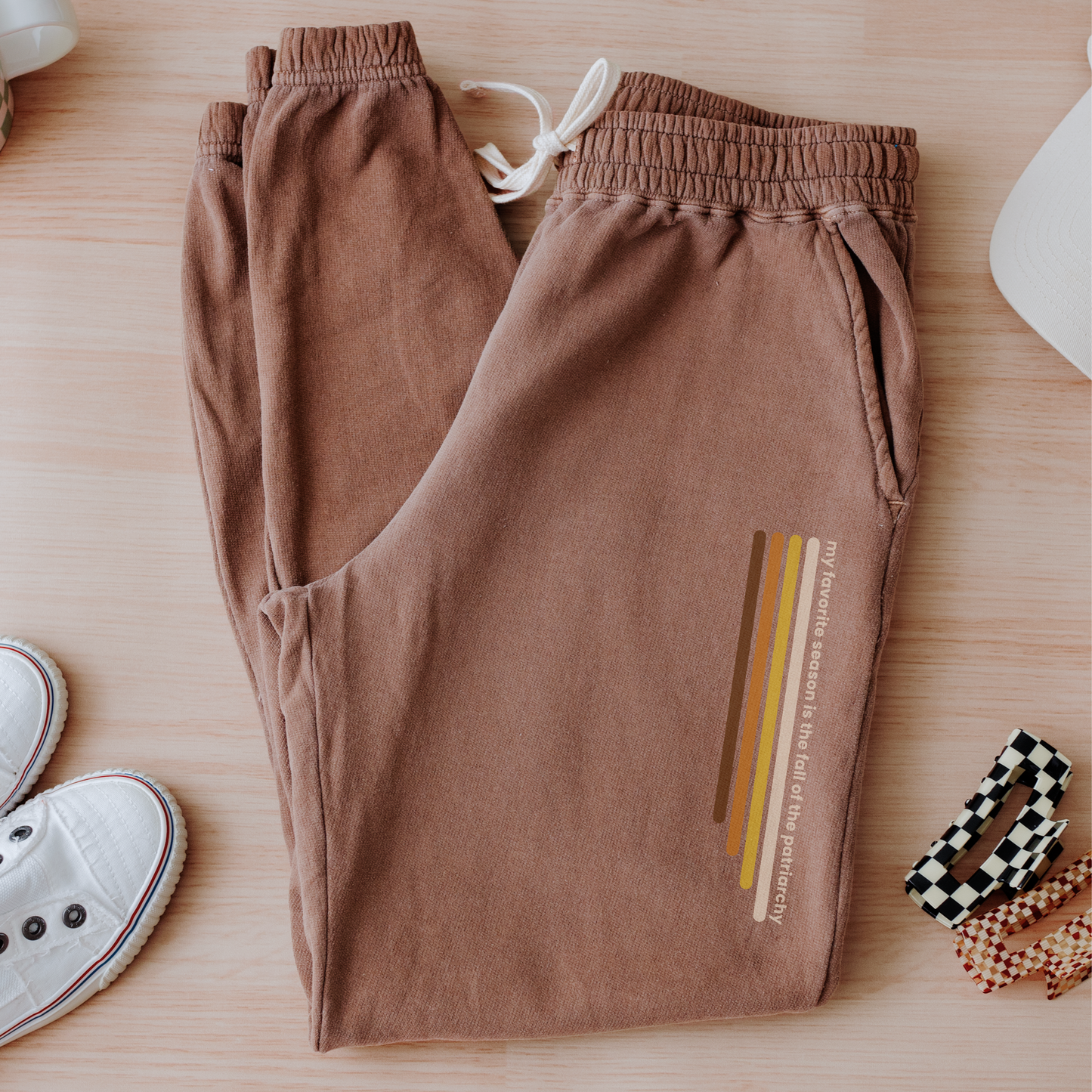 My Favorite Season Is the Fall of the Patriarchy | Cotton Joggers