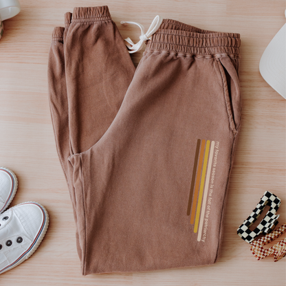 My Favorite Season Is the Fall of the Patriarchy | Cotton Joggers