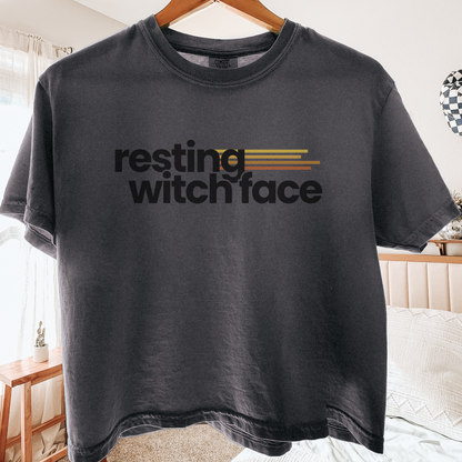 Resting Witch Face | Mid-Length Crop Top