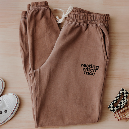 Resting Witch Face | Cotton Joggers