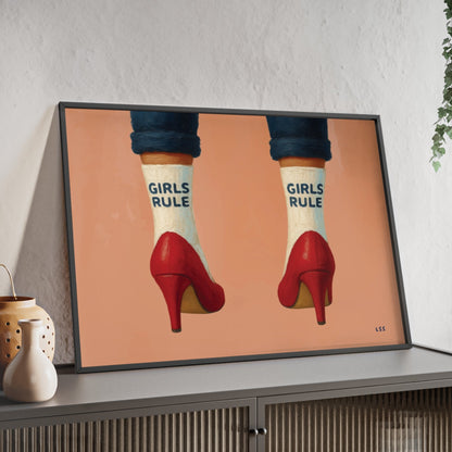 Girls Rule | Wall Art