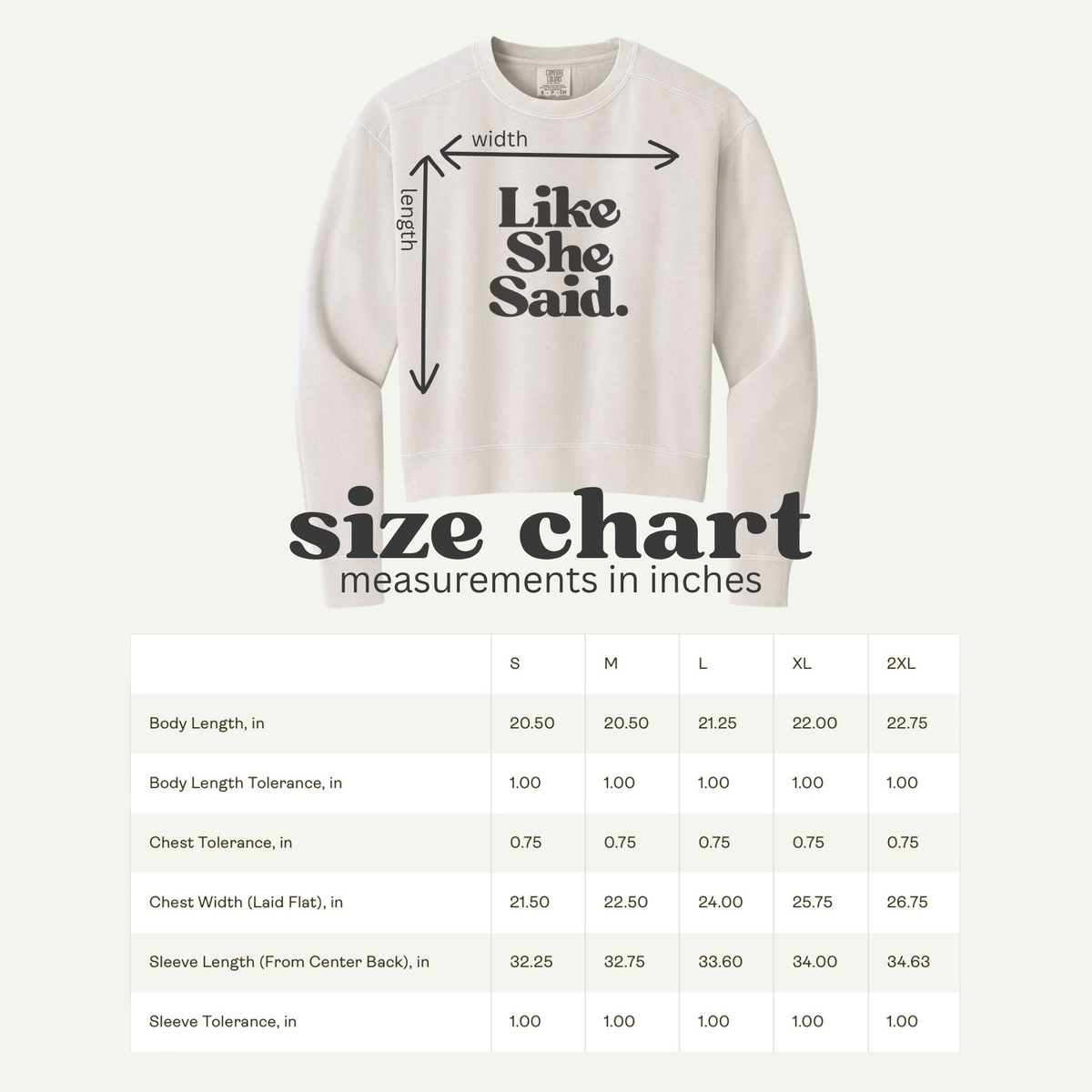 Believe Women | Mid-Length Crewneck Sweatshirt
