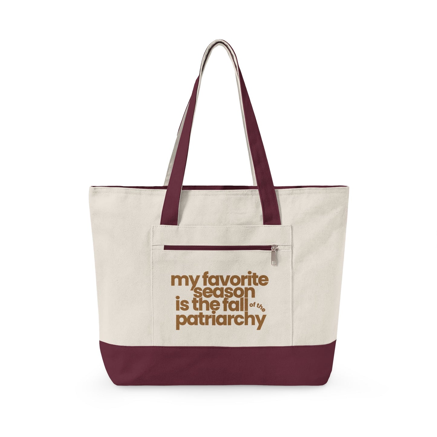 Fall of the Patriarchy | Canvas Tote Bag