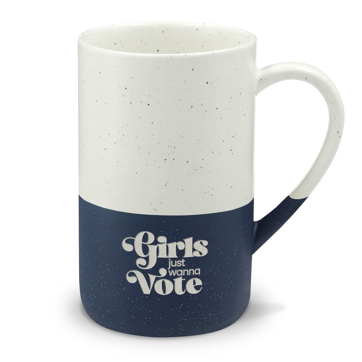 Girls Just Wanna Vote | Color Dipped Ceramic Mug