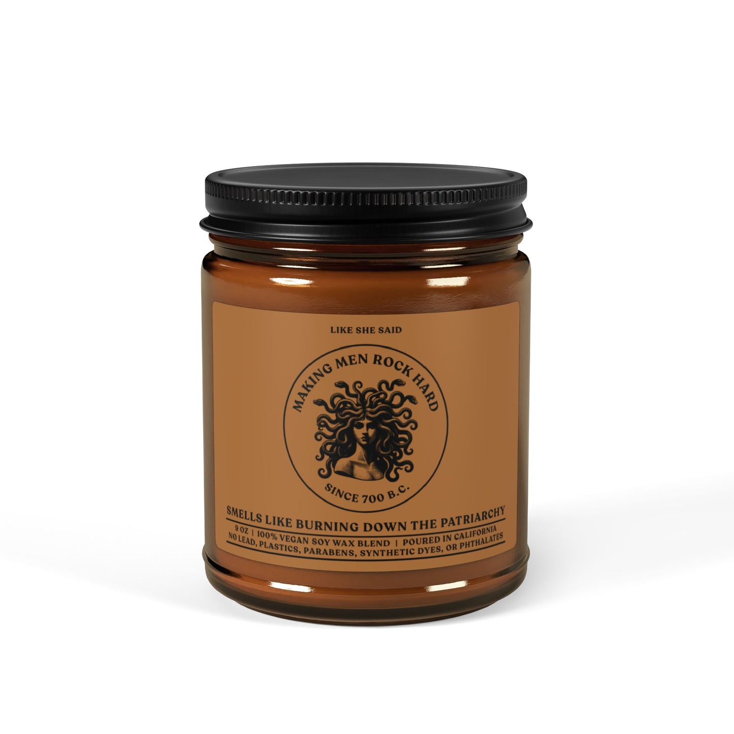 Medusa: Making Men Hard Since 700 B.C. | Non Toxic Soy Wax Scented Candles