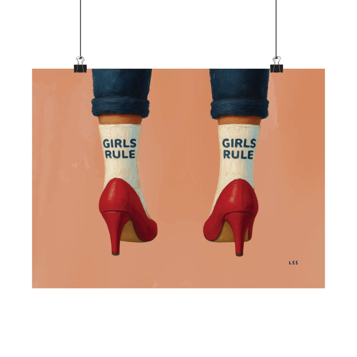 Girls Rule | Wall Art