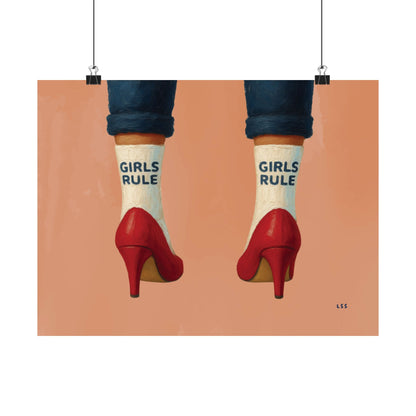 Girls Rule | Wall Art