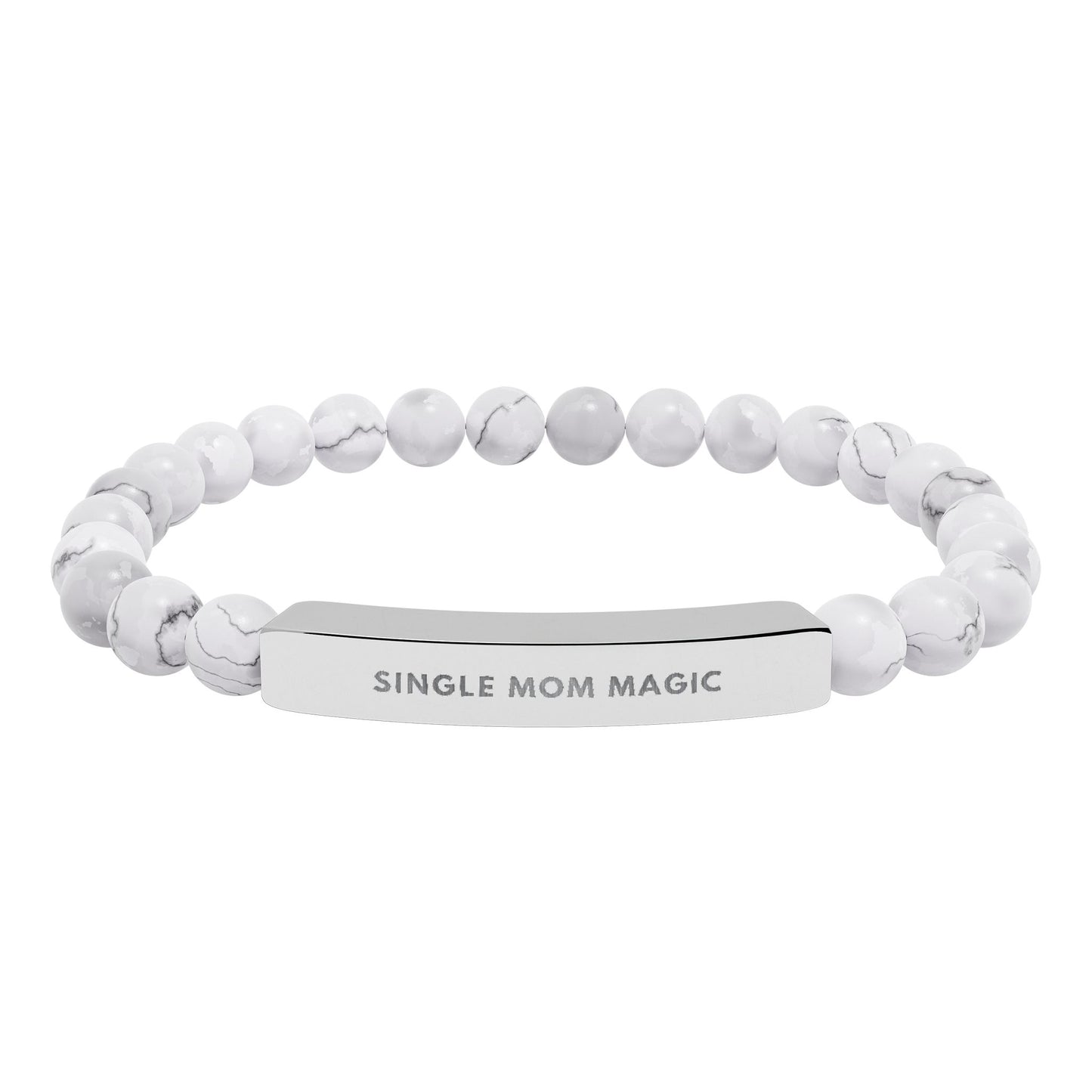 Single Mom Magic | 18K Gold-Plated Chakra Stone Bracelet