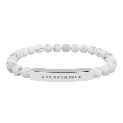 Single Mom Magic | 18K Gold-Plated Chakra Stone Bracelet