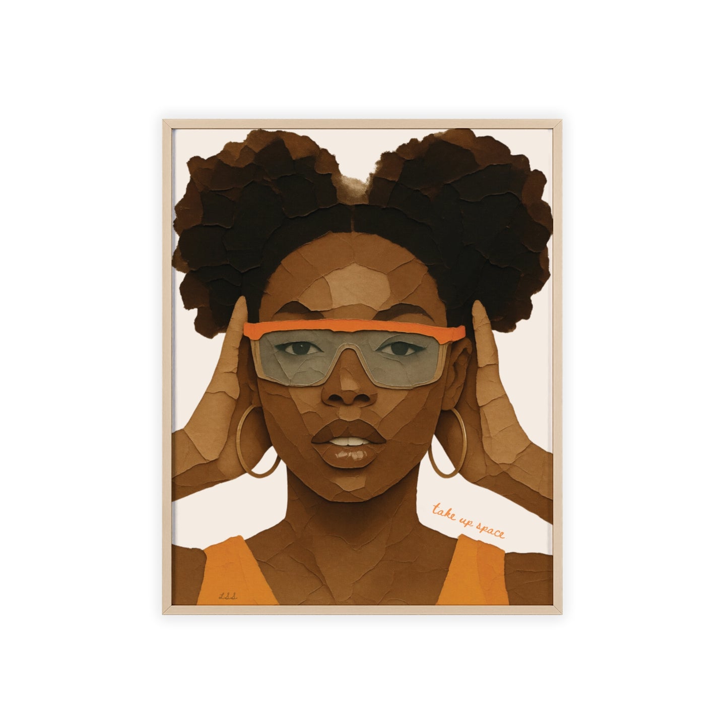 Take Up Space | Framed Wall Art