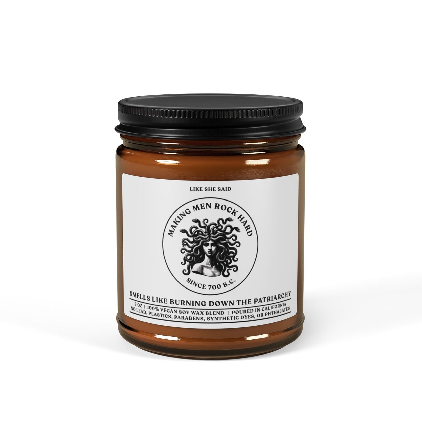 Medusa: Making Men Hard Since 700 B.C. | Non Toxic Soy Wax Scented Candles