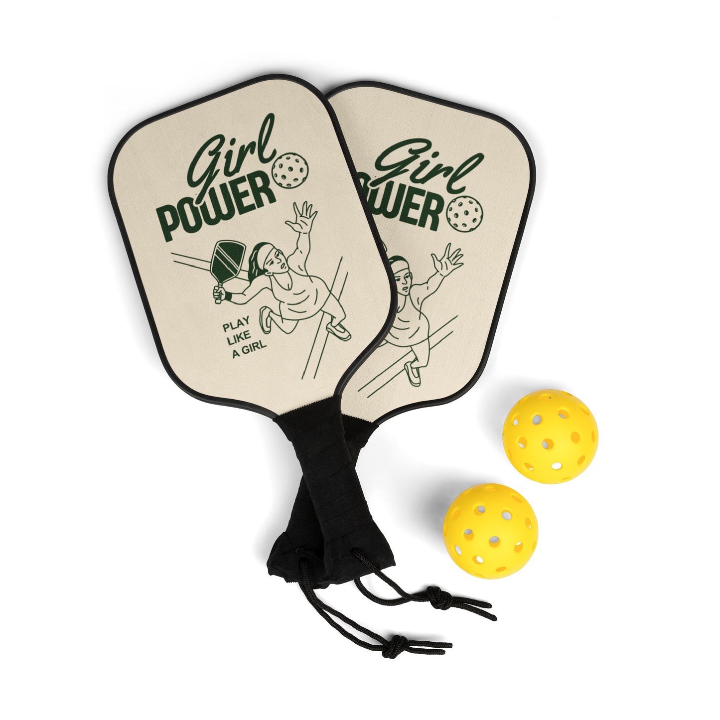 Girl Power - Play Like a Girl | Pickleball Set