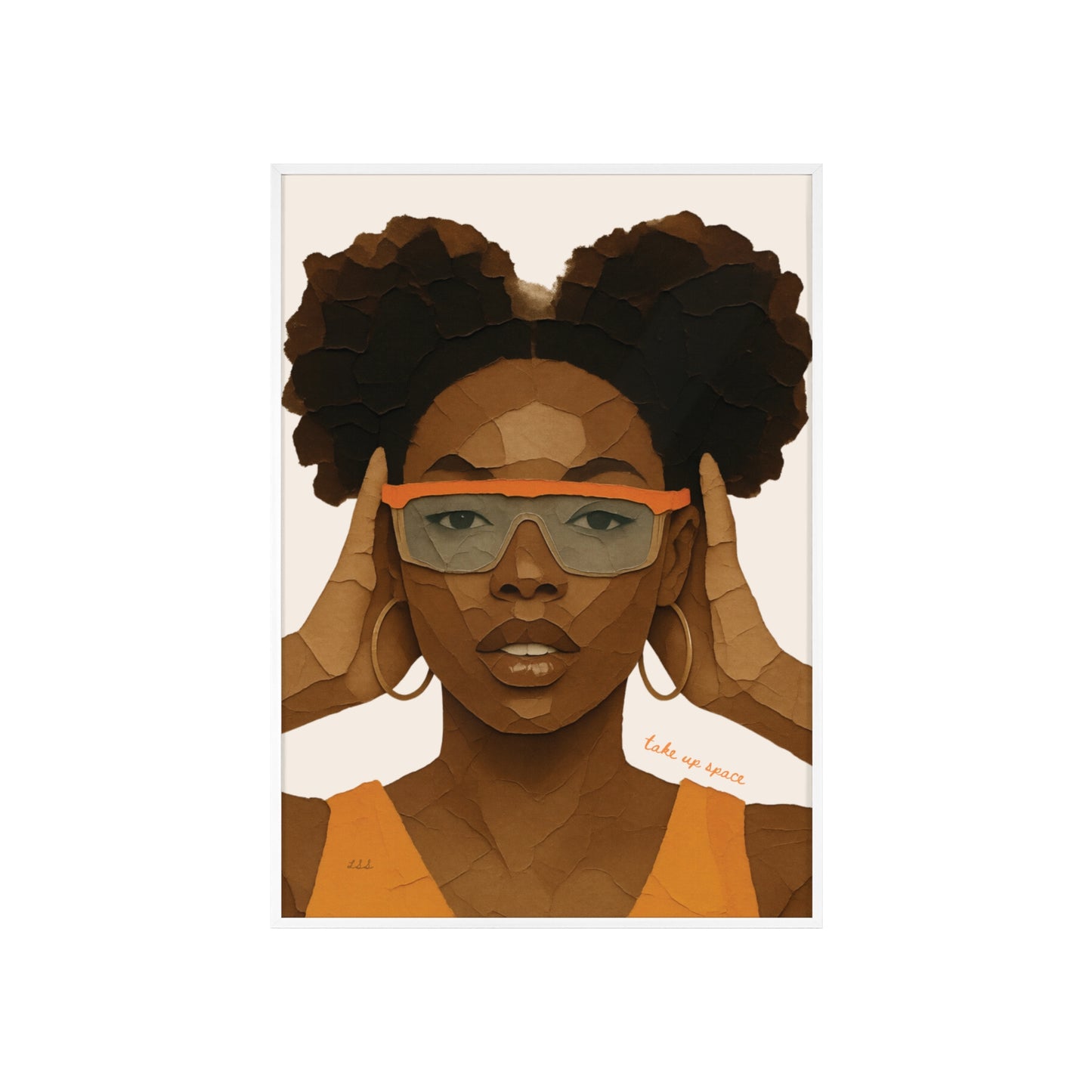 Take Up Space | Framed Wall Art
