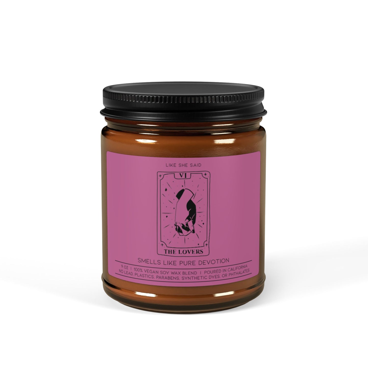 The Lovers Tarot Card | Non Toxic Soy Wax Scented Candles