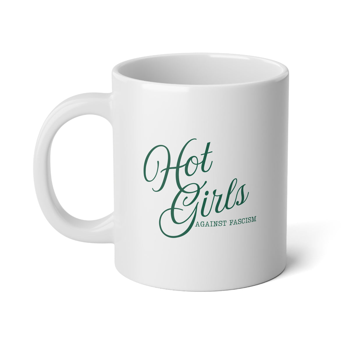 Hot Girls Against Fascism | 20 Oz Mug