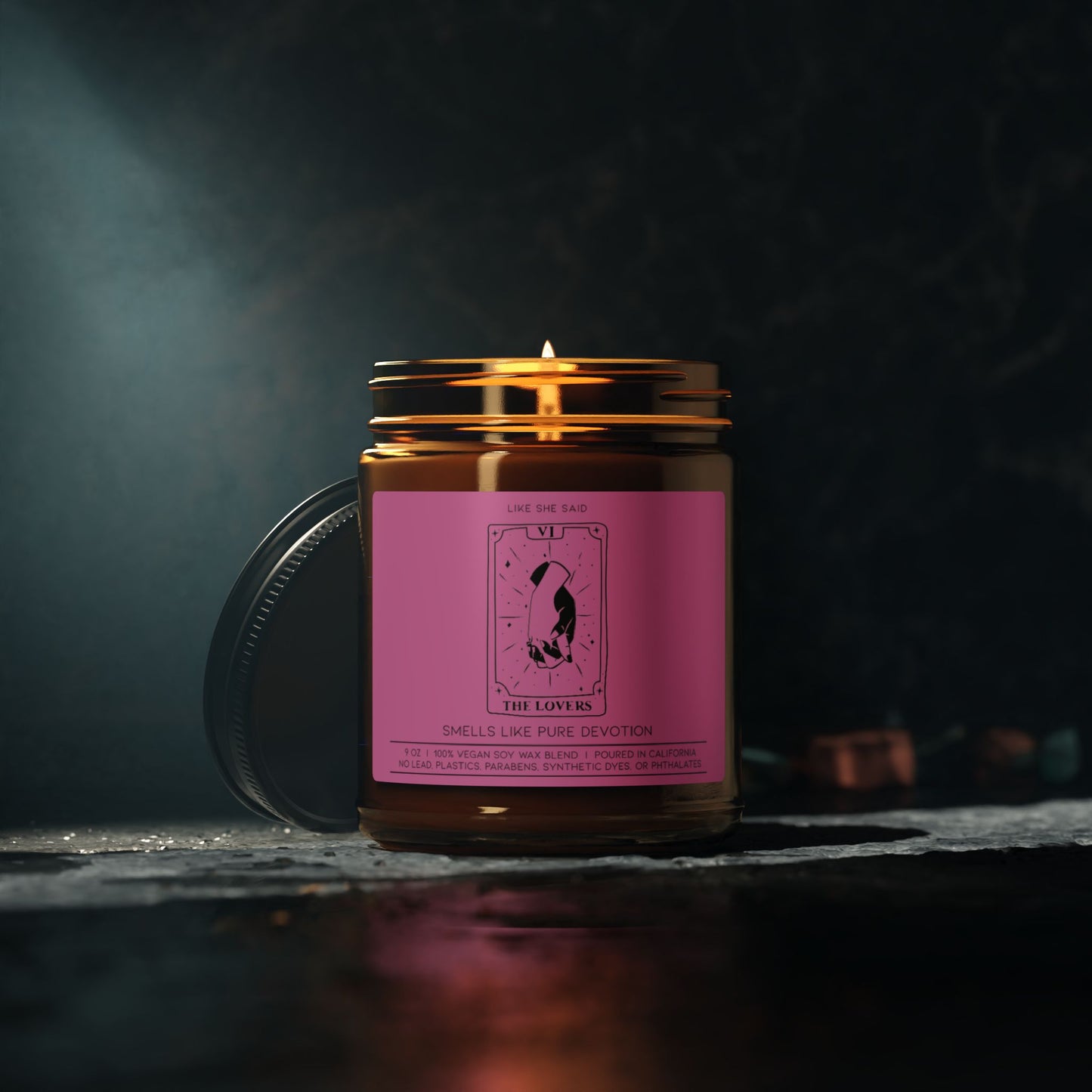 The Lovers Tarot Card | Non Toxic Soy Wax Scented Candles