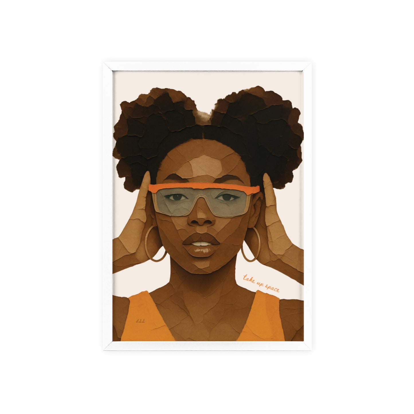 Take Up Space | Framed Wall Art