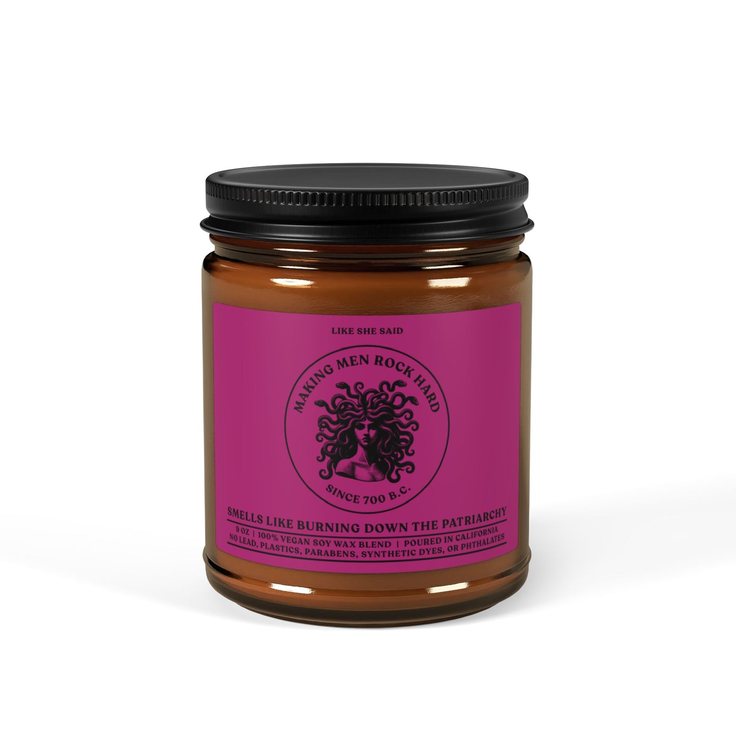 Medusa: Making Men Hard Since 700 B.C. | Non Toxic Soy Wax Scented Candles