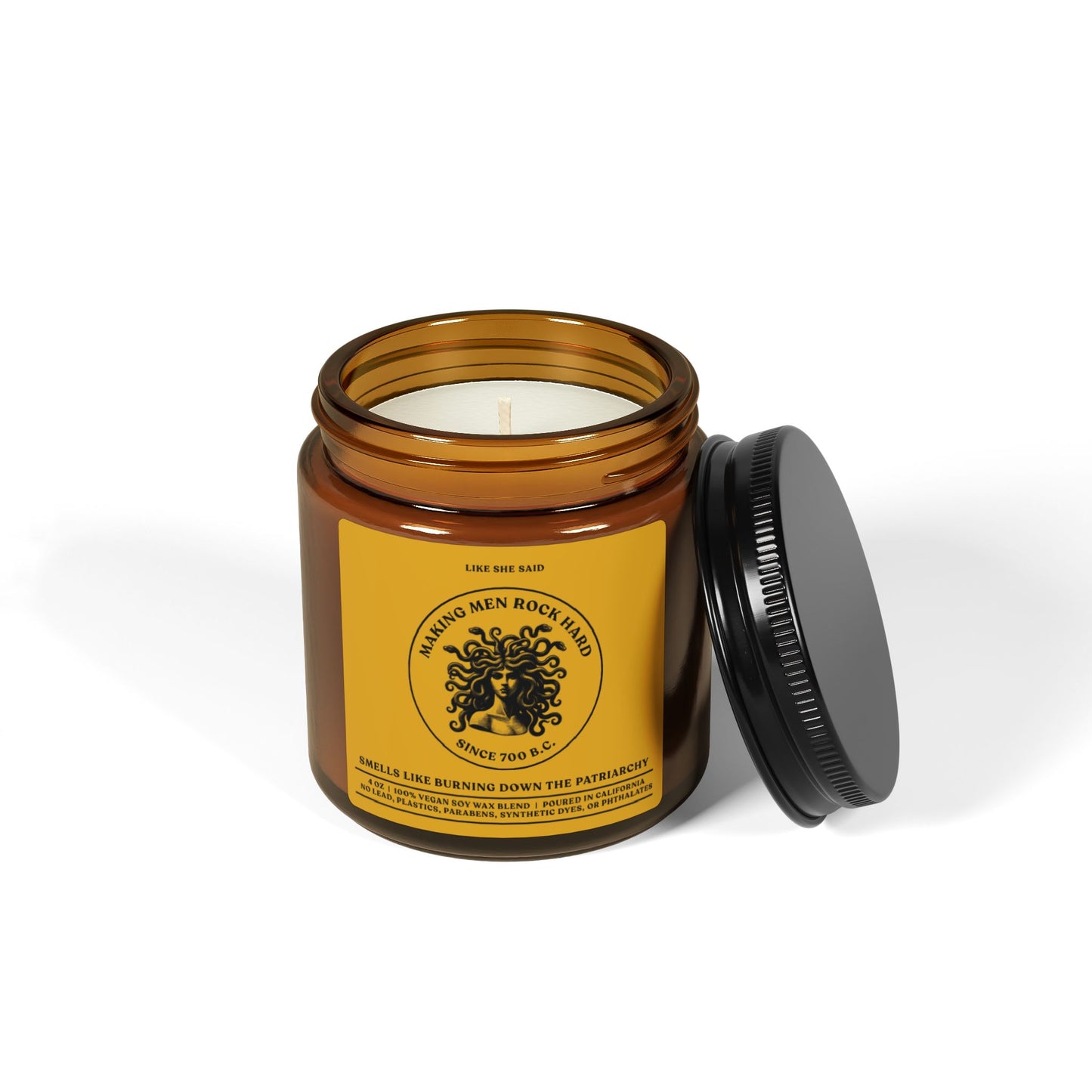 Medusa: Making Men Hard Since 700 B.C. | Non Toxic Soy Wax Scented Candles