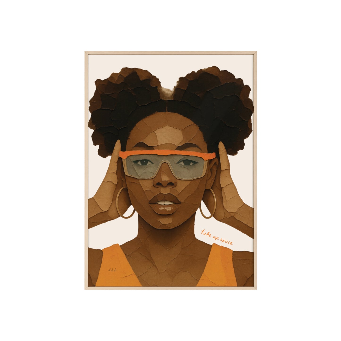 Take Up Space | Framed Wall Art