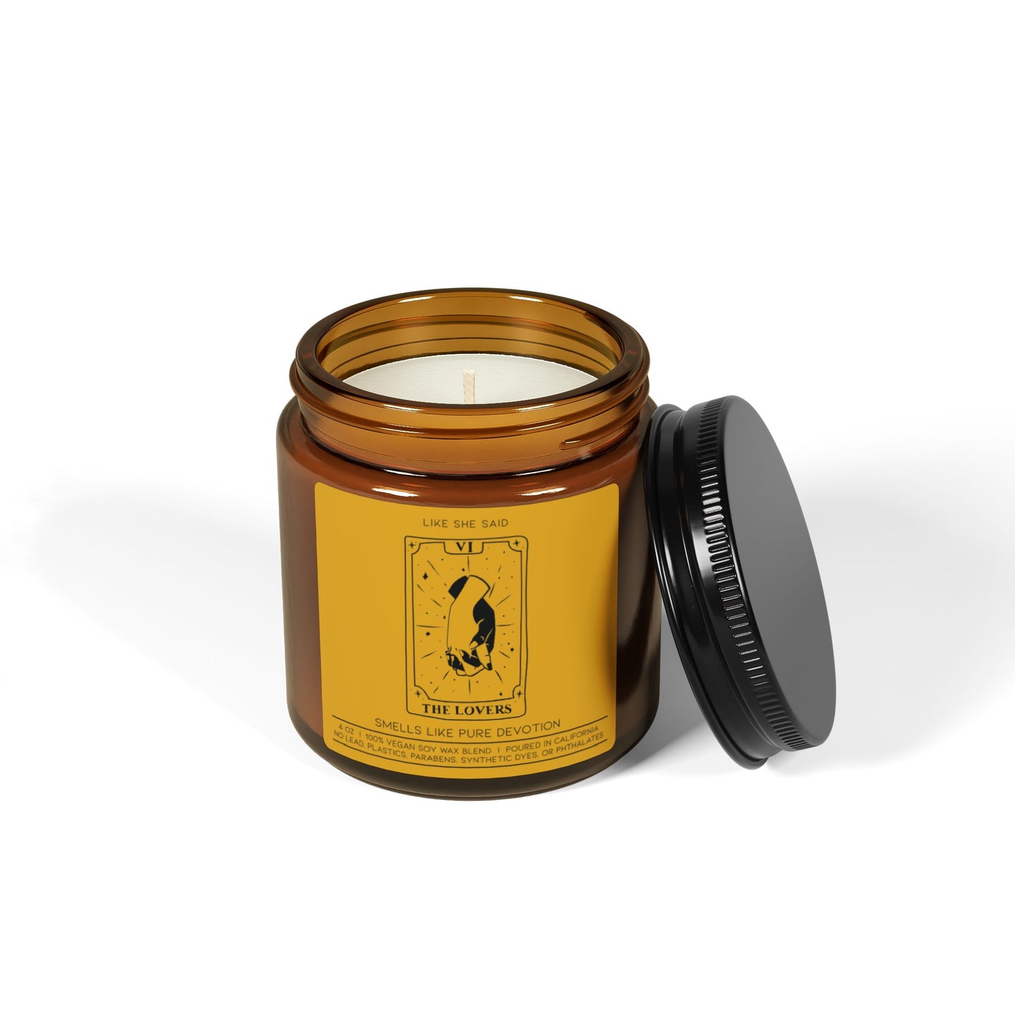 The Lovers Tarot Card | Non Toxic Soy Wax Scented Candles